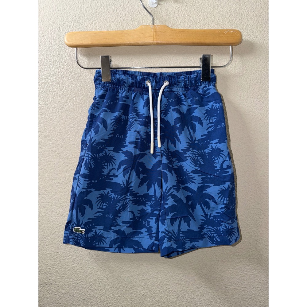 Boys Lacoste Swim Trunks Size 4